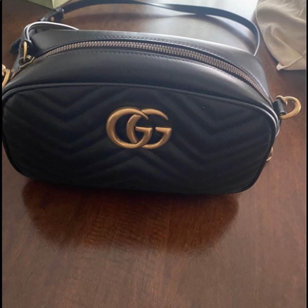 Gucci bag worn couple times, just not for me.
